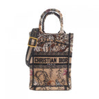 Christian Dior Jardin Magique Book Tote Mini Vertical Bag S5555 Crzi