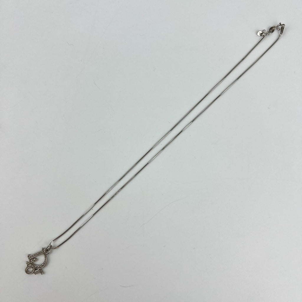 Dior Necklace Silver Vintage — view 2