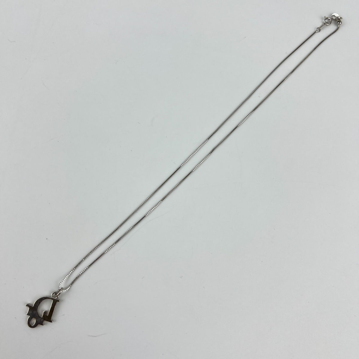 Dior Necklace Silver Vintage — view 3