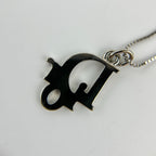Dior Necklace Silver Vintage — view 4