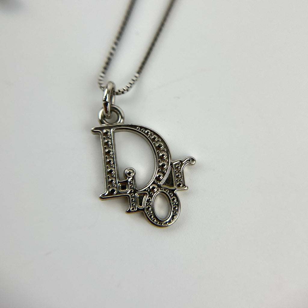 Dior Necklace Silver Vintage — view 5