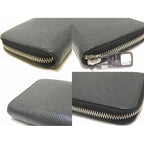 Louis Vuitton Taiga Zippy Vertical Long Wallet Round Zipper 4 — view 3