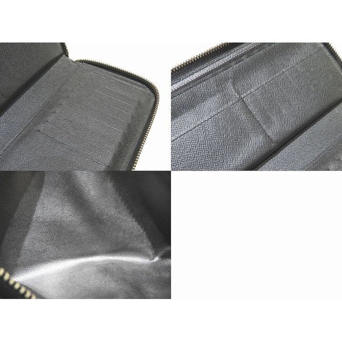 Louis Vuitton Taiga Zippy Vertical Long Wallet Round Zipper 4 — view 5