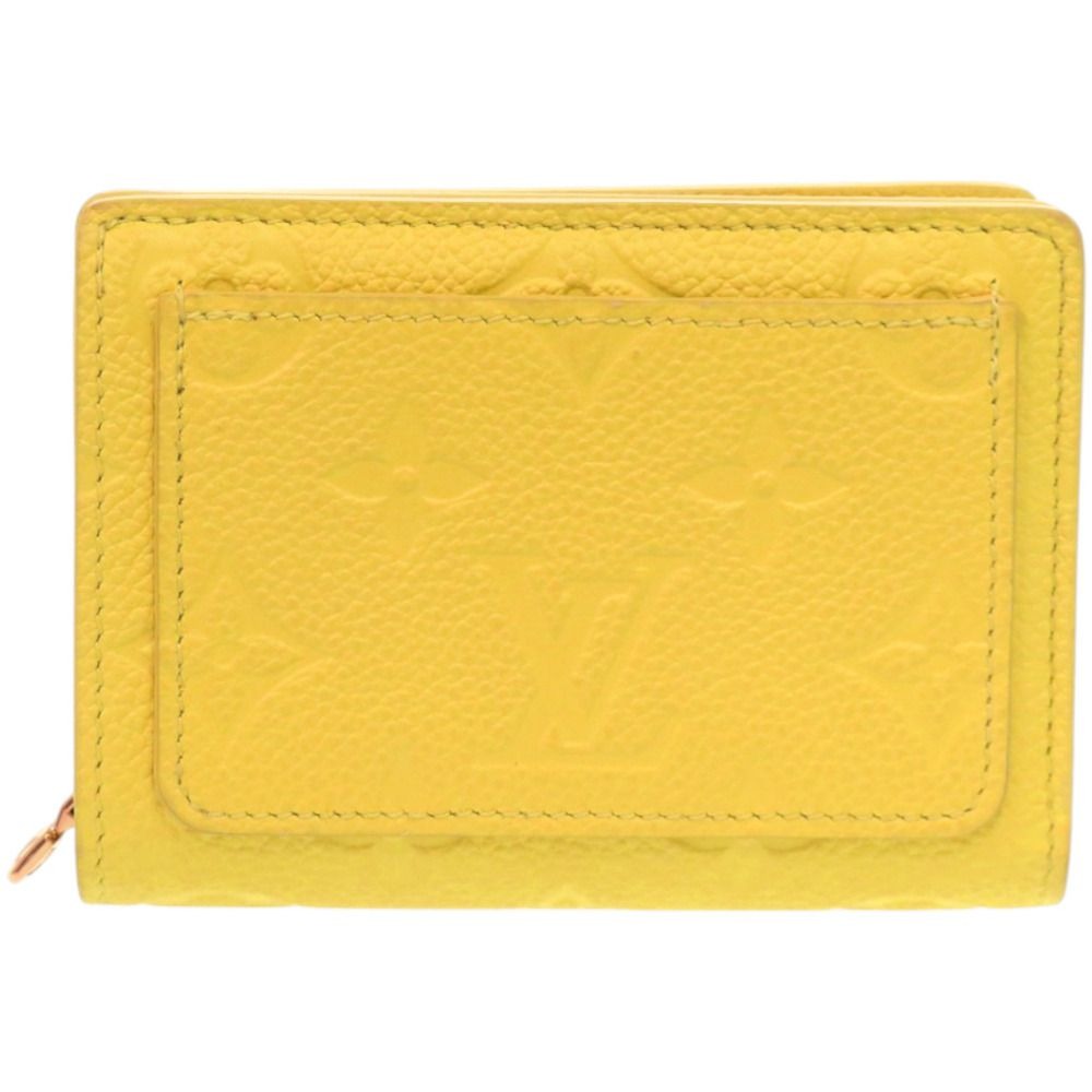 Louis Vuitton Portefeuille Empreinte Monogram Yellow Bifold