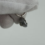 Chanel CC Logo Earrings Silver Vintage — view 5