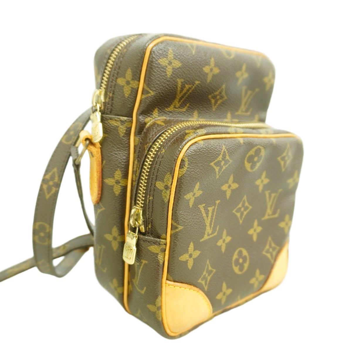 Louis Vuitton Shoulder Bag Monogram Amazon Brown — view 2