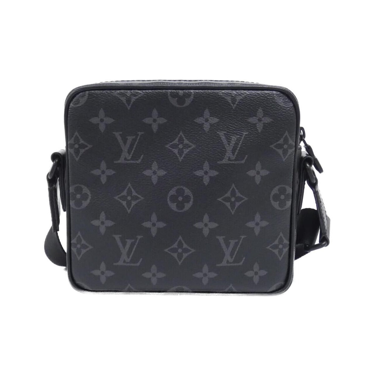 Louis Vuitton Monogram Eclipse Getaway Shoulder Bag Black — view 2