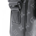 Louis Vuitton Monogram Eclipse Getaway Shoulder Bag Black — view 4