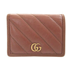 Gucci Leather Brown Bifold Wallet 0584