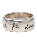 Gucci Interlocking Ring Silver