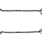 Chanel Dog Tag Key Sling Bag Charm Key Holder Silver