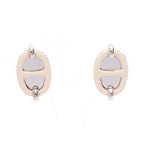 Hermes Earrings Mini Maillon Cles Stainless Steel