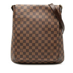 Louis Vuitton Damier Musette Brown Leather — view 2