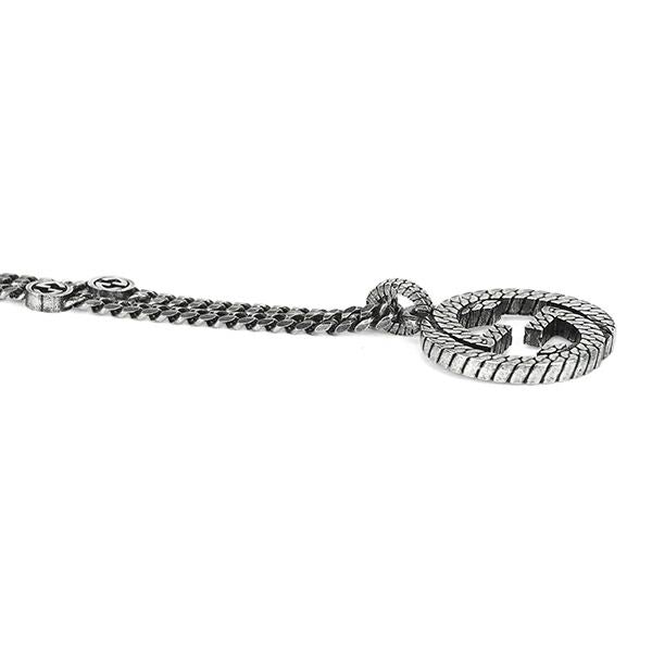 Gucci Necklace Interlocking G Argento — view 4