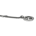Gucci Necklace Interlocking G Argento — view 4