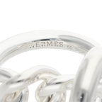 Hermes Croisette Silver Ring 50 10 — view 4