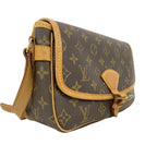 Louis Vuitton Shoulder Bag Monogram Sologne Brown — view 2