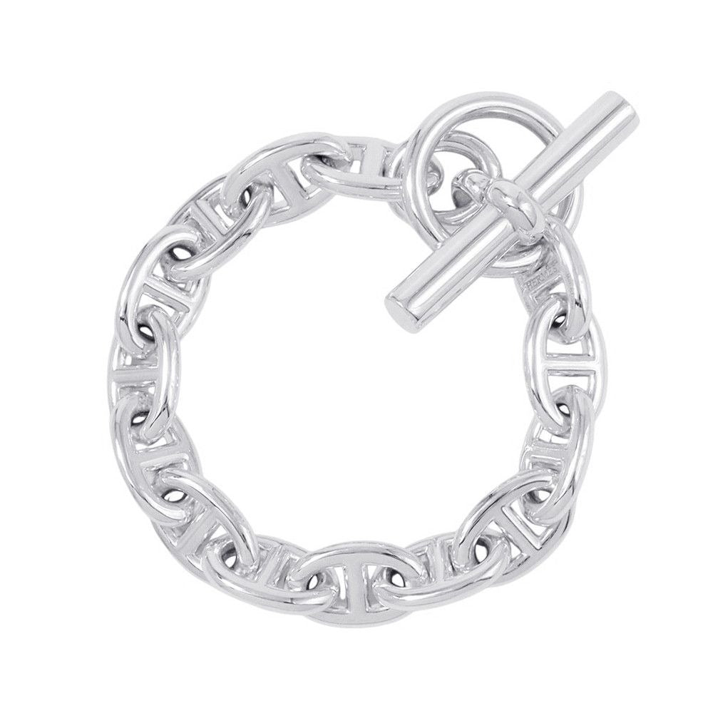 Hermes Bracelet Chaine D'ancre PM 14 Links Silver
