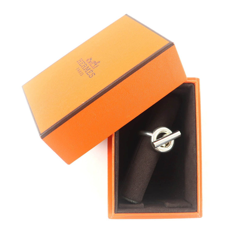 Hermes Croisette Ring Silver 51 — view 2