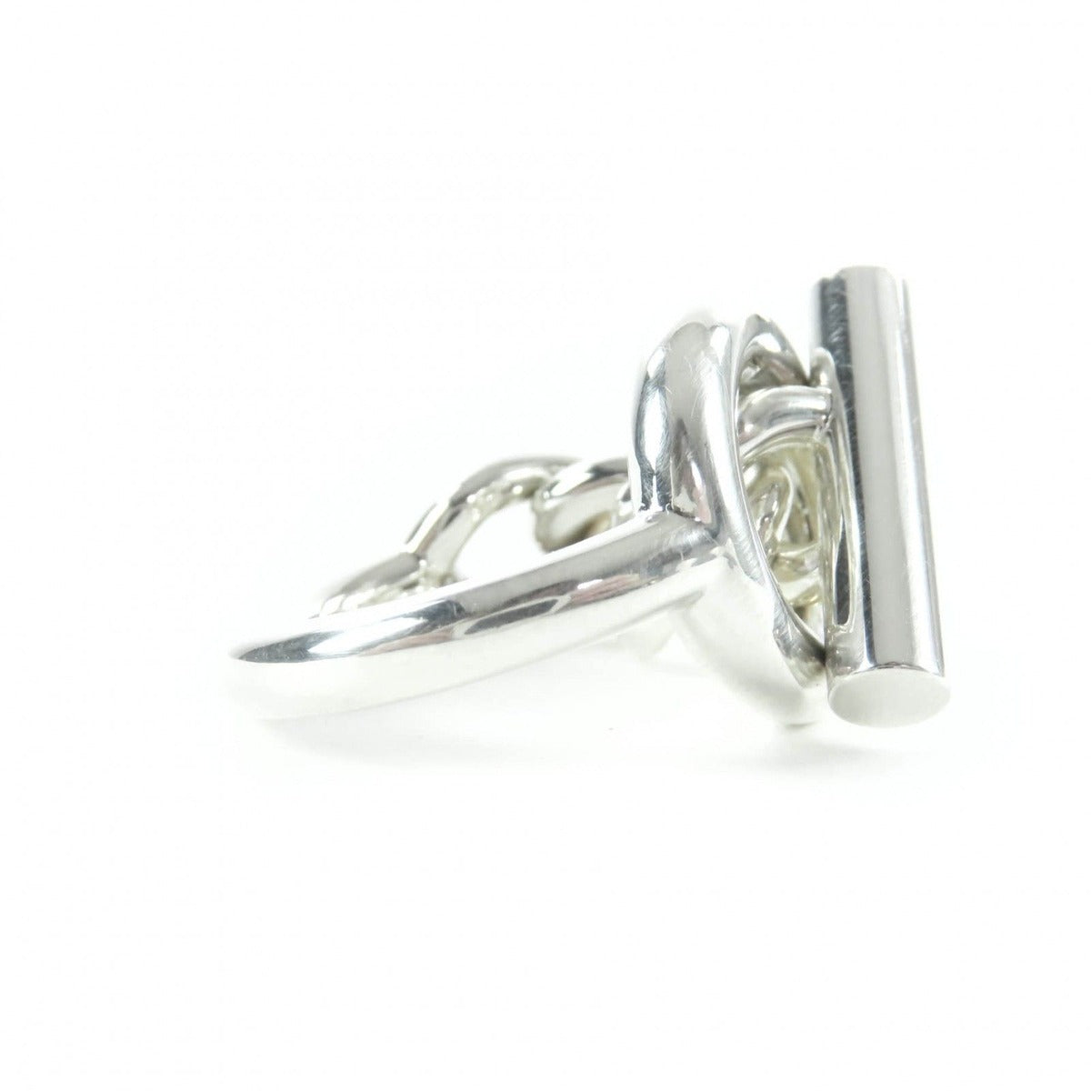 Hermes Croisette Ring Silver 51 — view 6