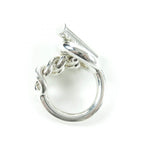 Hermes Croisette Ring Silver 51 — view 7
