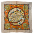 Hermes Scarf Silk Carre 90 Reves D'espace Dream Space Pink