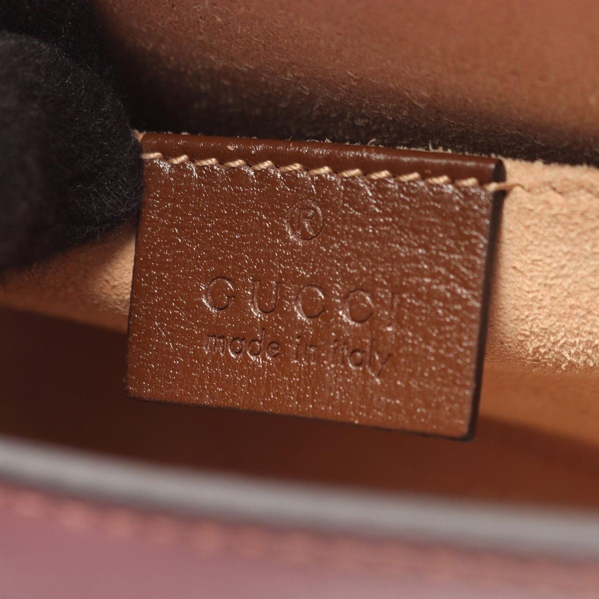 Gucci Shoulder Bag GG Supreme Valentine Limited Beige Red Canvas Leather — view 4
