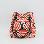 Louis Vuitton neo Noe Crafty Monogram Giant Cles Cresme Rouge Leather — view 4