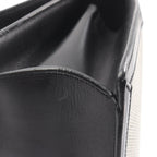 Loewe Shoulder Bag Barcelona White Black Canvas Leather Ivory — view 8