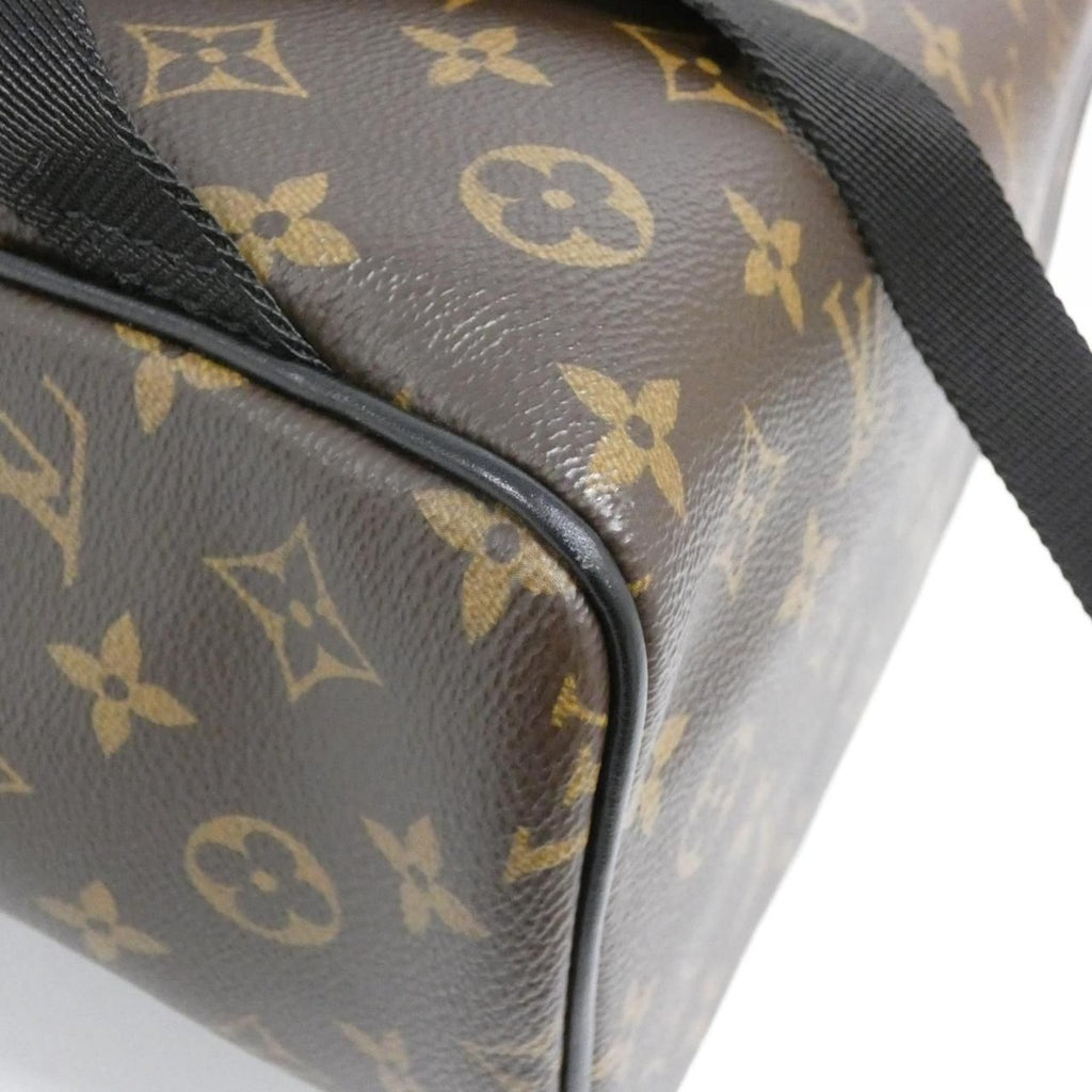 Louis Vuitton Monogram Macassar Josh Backpack Brown Marron — view 4