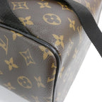Louis Vuitton Monogram Macassar Josh Backpack Brown Marron — view 4