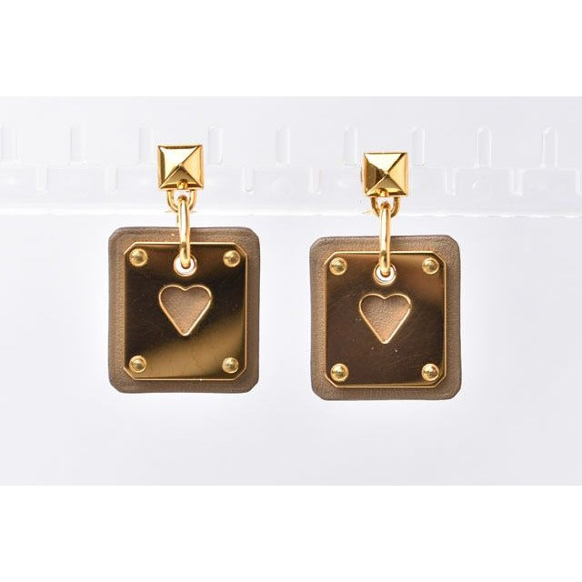 Hermes Earrings Ace Of Hearts As De Coeur Trump Swift — view 6