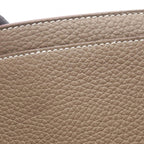 Hermes Tote Cover 46 Etoupe Leather Gray — view 6