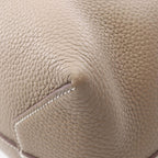 Hermes Tote Cover 46 Etoupe Leather Gray — view 8