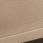 Hermes Tote Cover 46 Etoupe Leather Gray — view 9