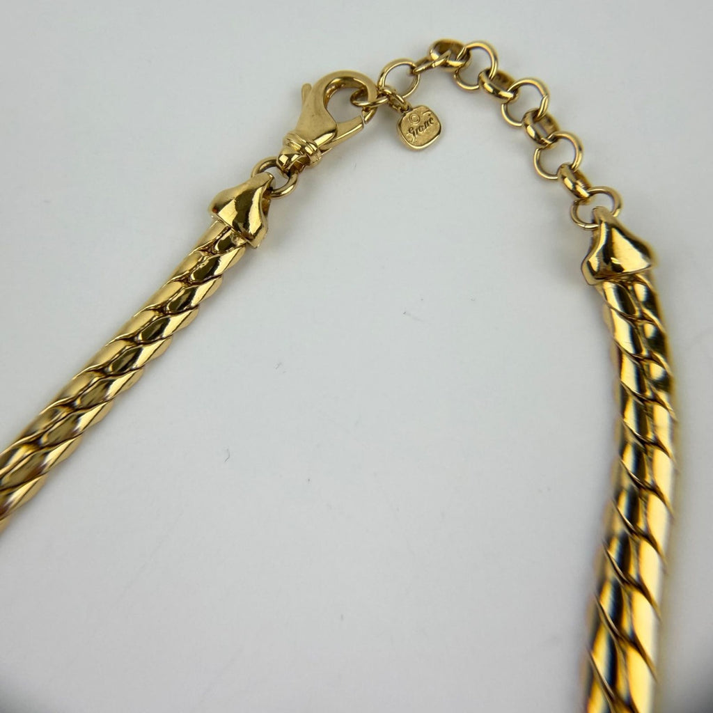 Dior Necklace Gold Vintage — view 6