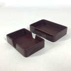 Hermes Small Bag Logo Lacquer Brown — view 9