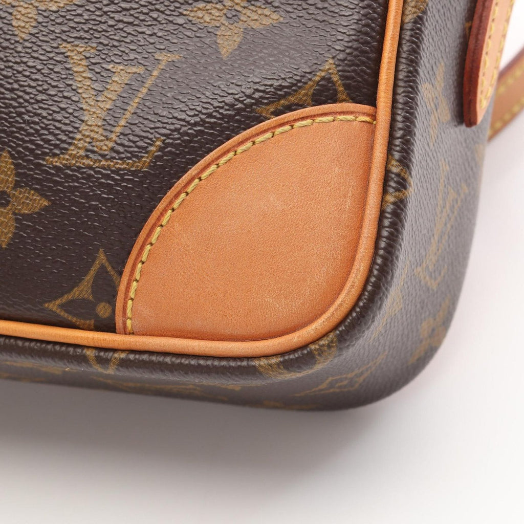 Louis Vuitton Shoulder Bag Trocadero 27 Canvas Leather — view 6