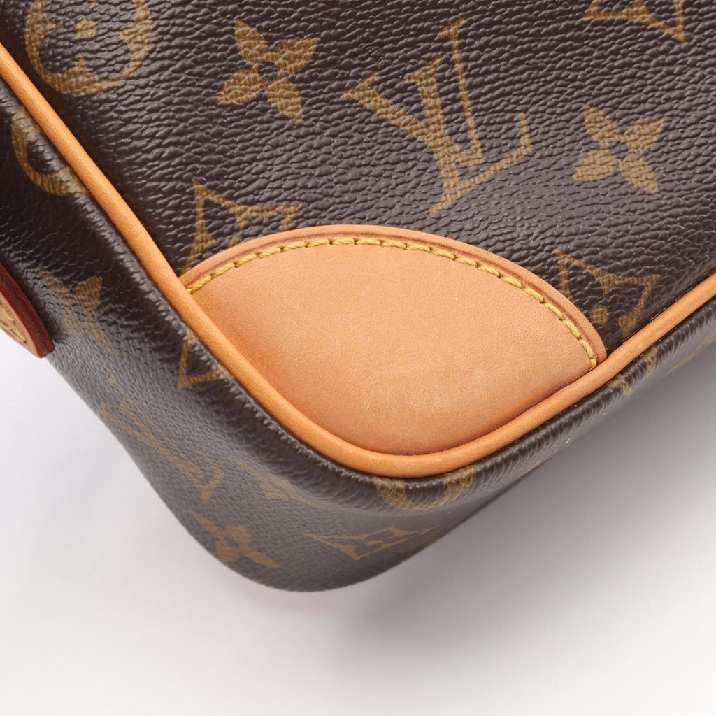 Louis Vuitton Shoulder Bag Trocadero 27 Canvas Leather — view 8