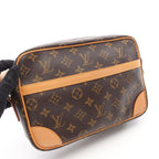 Louis Vuitton Shoulder Bag Trocadero 27 Canvas Leather — view 9