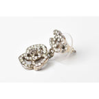 Chanel Coco Mark Camellia Swing Rhinestone Silver — view 5