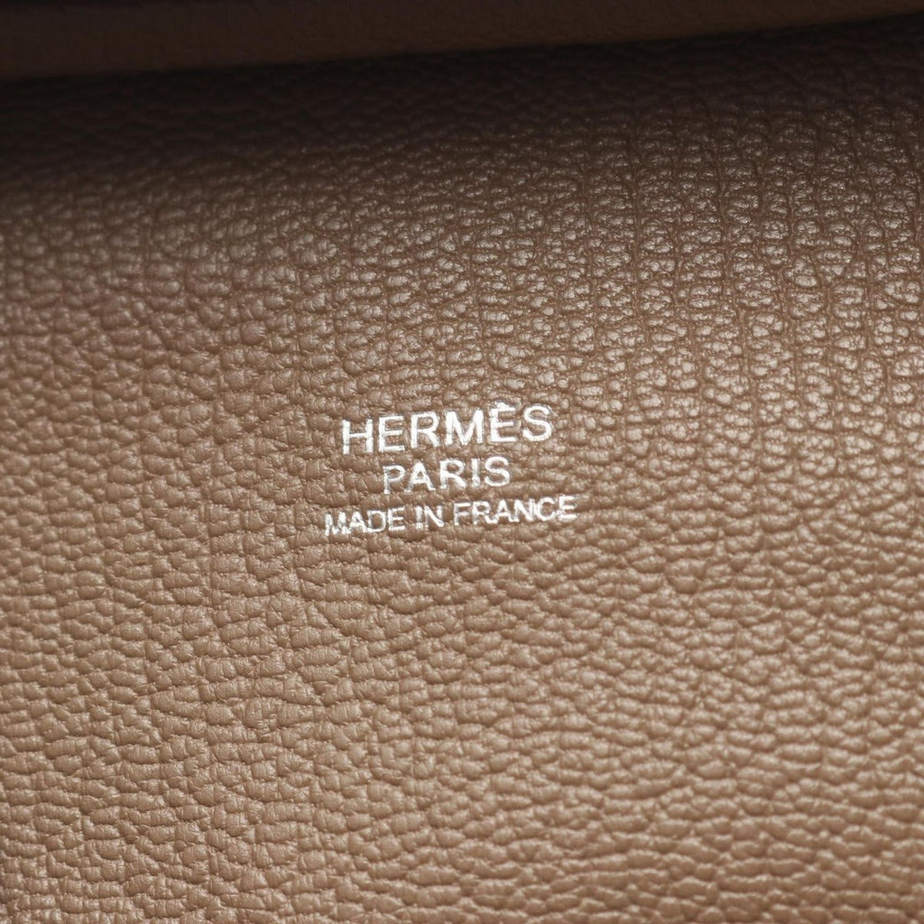 Hermes Handbag Omnibus PM Etoupe Leather — view 4