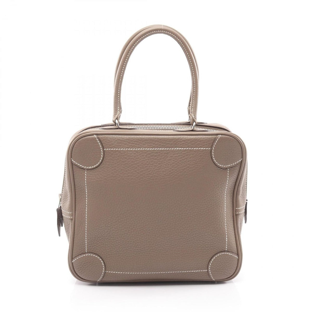Hermes Handbag Omnibus PM Etoupe Leather