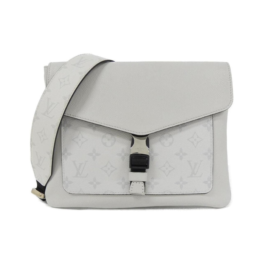 Louis Vuitton Taiga Llama Flap Shoulder Bag