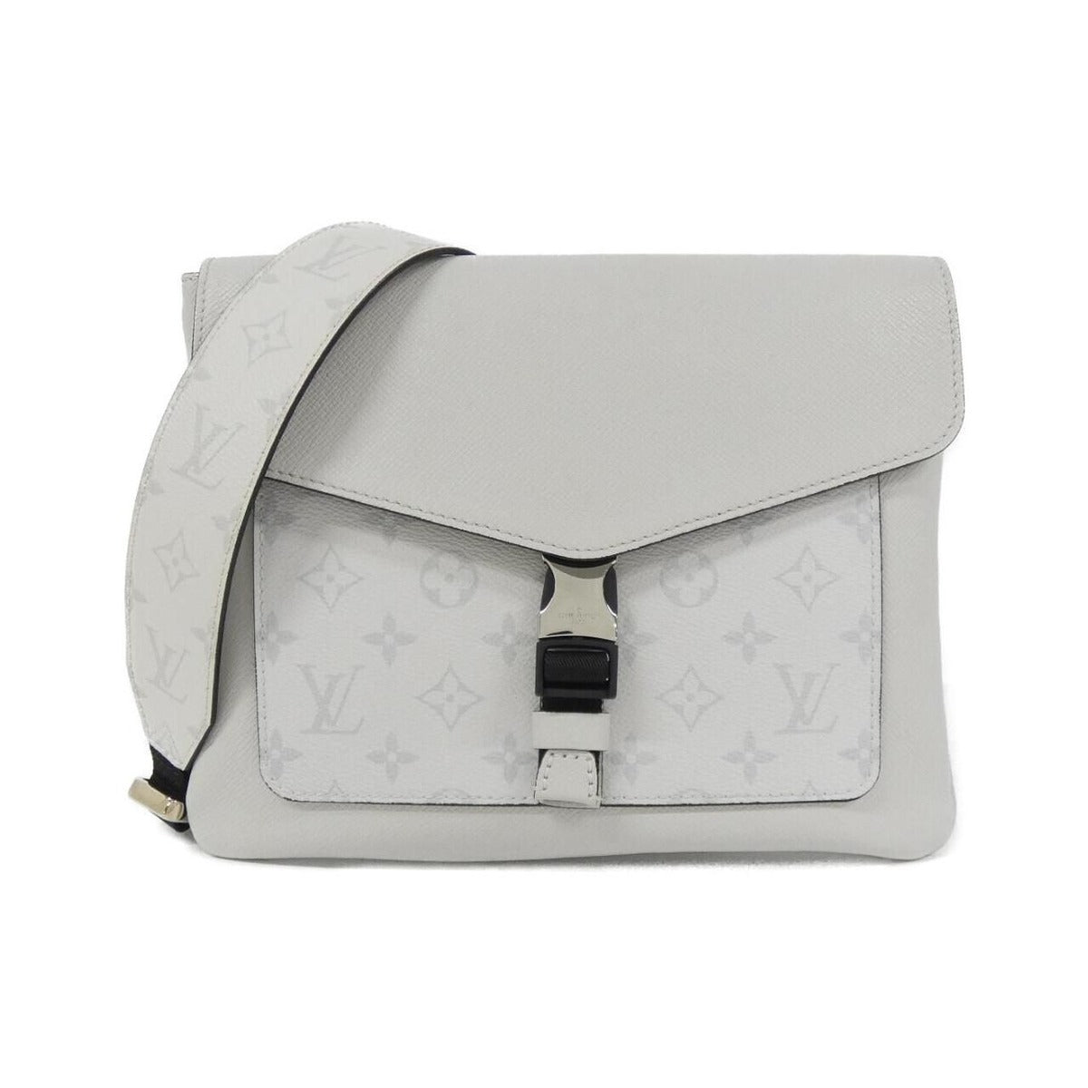 Louis Vuitton Taiga Llama Flap Shoulder Bag