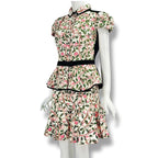 Louis Vuitton Set Top Scarf Floral Pattern — view 2