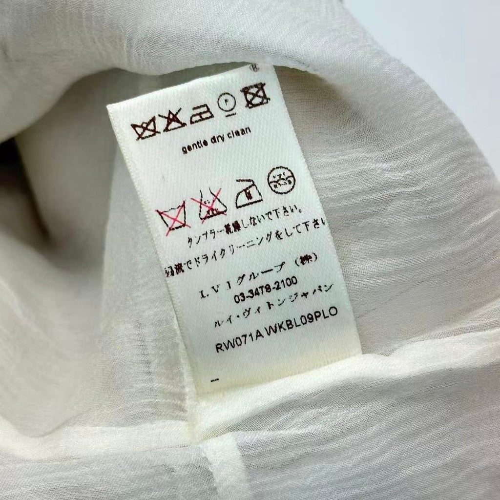Louis Vuitton Set Top Scarf Floral Pattern — view 7