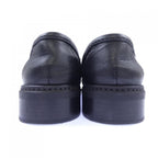 Chanel Turnlock Moccasins Loafers Black — view 5