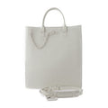 Louis Vuitton Sac Plat Virgil Abloh Tote Bag Taurillon Leather White