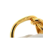 Hermes Scarf Ring Attachment Gold Metal